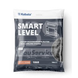 Clips de nivellement SMART LEVEL 1,5 mm – Kubala , lot de 100 pièces