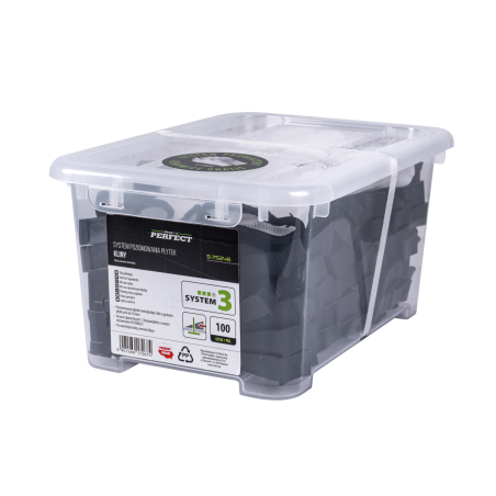 Cales pour SYSTEME 3 – STALCO PERFECT, lot de 100 pièces