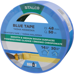 Ruban de masquage peintre STALCO bleu, 48 mm x 50 m