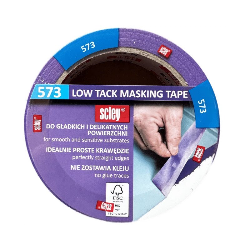 Ruban de masquage papier Scley, 30 mm x 33 m