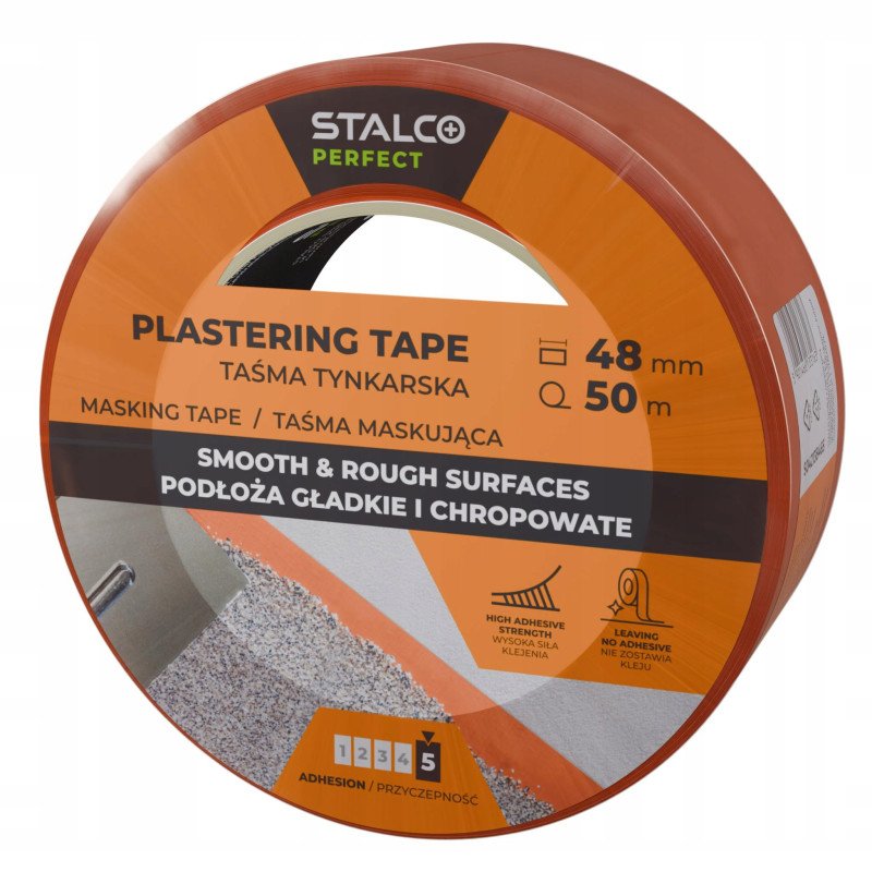 Ruban adhésif de masquage haute résistance STALCO, 48 mm x 50 m