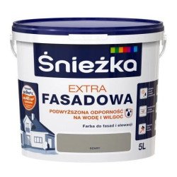 Peinture pour Façade Śnieżka Extra Fasadowa - 5L (Gris)