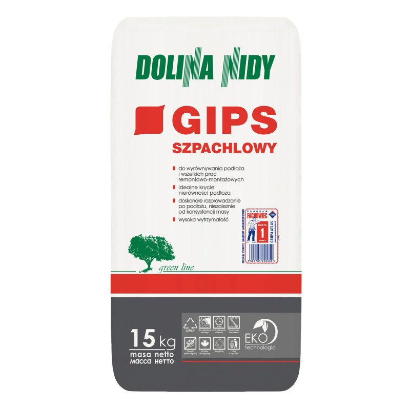 Enduit à Base de Gypse Dolina Nidy - 15kg