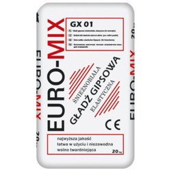 Lisse de Finition Gypse Euromix GX 01 - 20kg