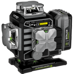 Niveau Laser 4D Professionnel Stalco Perfect LLP4DG - Vert