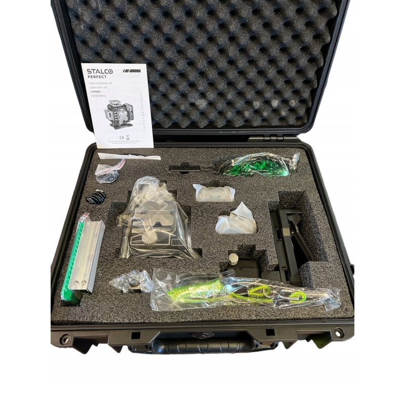 Niveau Laser 4D Professionnel Stalco Perfect LLP4DG - Vert