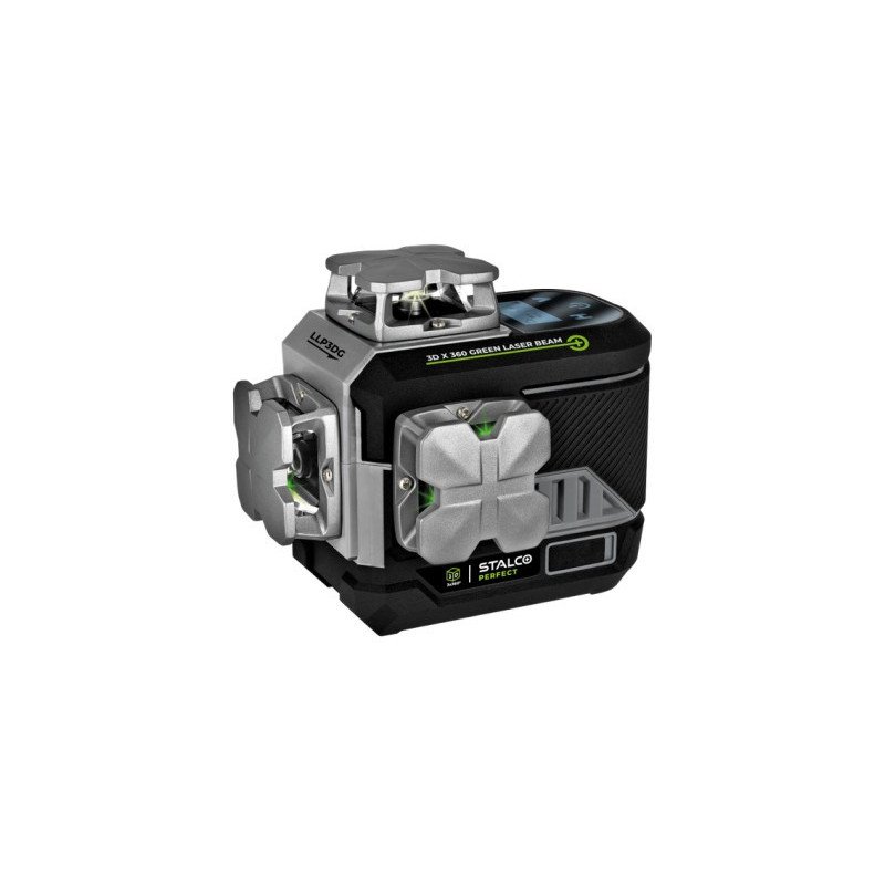 Niveau Laser 3D Professionnel Stalco Perfect LLP3DG - Vert