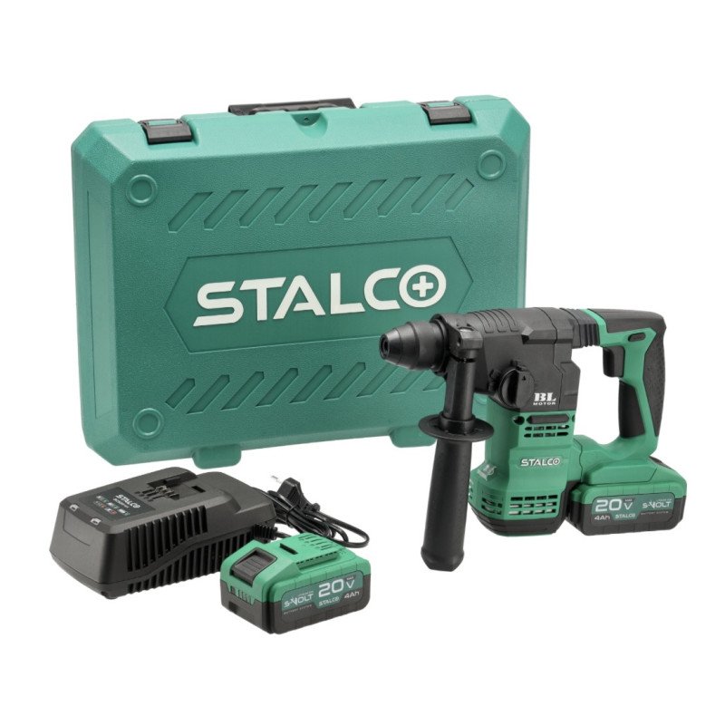 Perceuse-À-Perforateur Sans Fil Stalco RHS20-18BL - 20V - SDS Plus