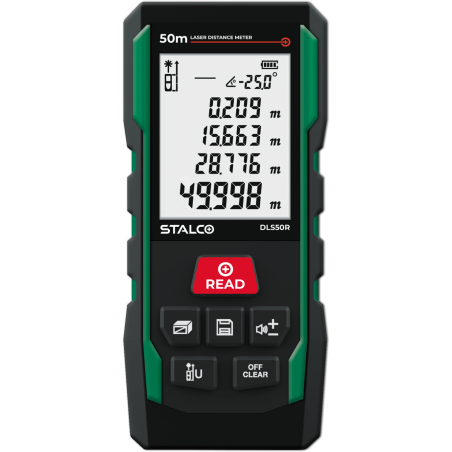 Télémètre Laser STALCO DLS50R - Portée 50 m