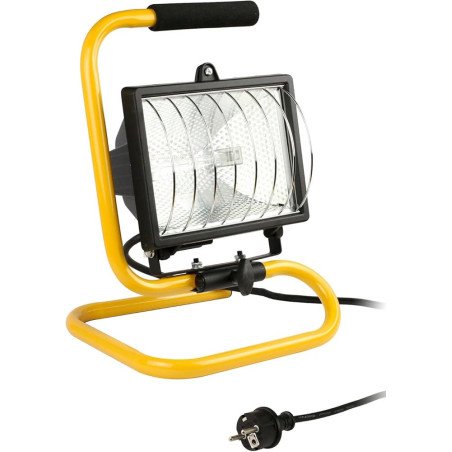 Projecteur Halogène de Chantier 400W - IP54 - Câble 5 m