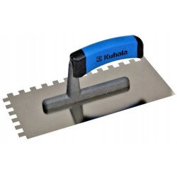 Truelle à Dents Inox Kubala 130x270 mm - Crénelage 10x10 mm