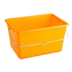 Seau de Maçon et Peintre Nuance 12 Litres - Robuste avec Marqueurs de Volume