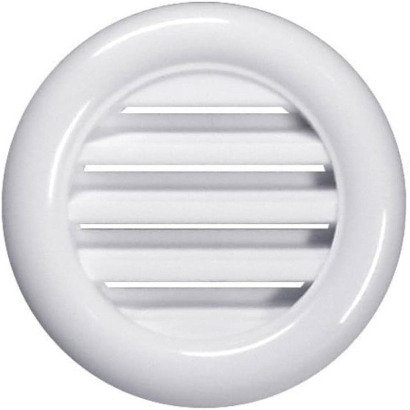 Lot de 2 Grilles d'Aération pour Porte - Ø 40 mm