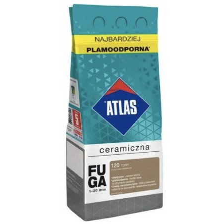 JOINT POUR CARRELAGE CERAMICZNA ATLAS - 2 kg TOFFEE 120