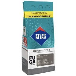 JOINT POUR CARRELAGE CERAMICZNA ATLAS - 2 kg GRIS FONCE 036