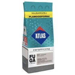 JOINT POUR CARRELAGE CERAMICZNA ATLAS - 2 kg GRIS CLAIR 034