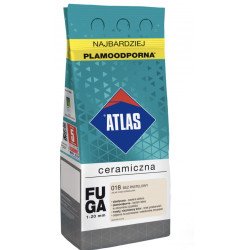 JOINT POUR CARRELAGE CERAMICZNA ATLAS - 5 kg BEIGE PASTEL 018