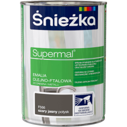 Émail Alkyd Supermal® - Gris Clair - 800 g - Haute Résistance