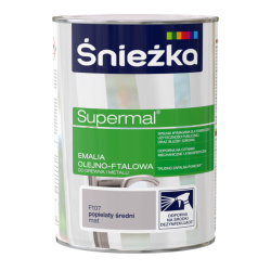 Émail Alkyd Supermal® - Gris Cendré Moyen Mat - 800 g - Haute Résistance