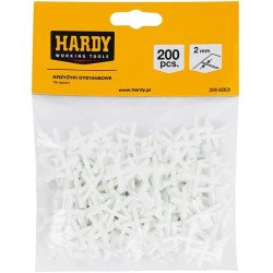 Entretoises pour Carrelage - Croix de Joint - 2 mm - Lot de 200 Pièces