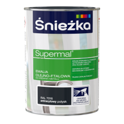 Émail Alkyd Supermal® - Anthracite Brillant - 800 g - Haute Résistance