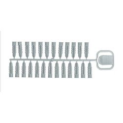 CHEVILLE PLX 6X28 GRISE WURTH 125 PC